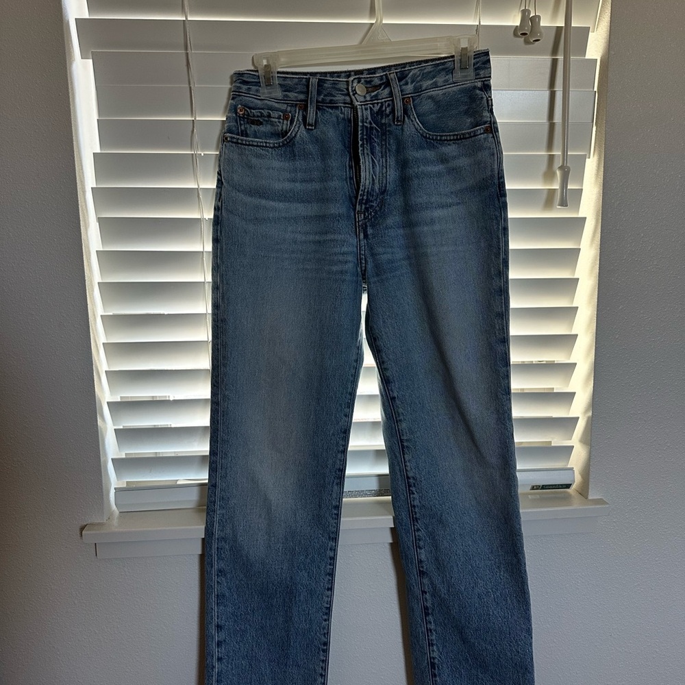 Outerknown Light Blue Straight Leg Jeans